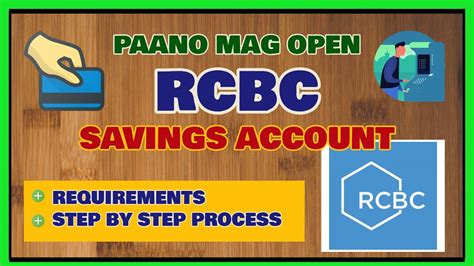 How to Open RCBC Savings Account ONLINE .